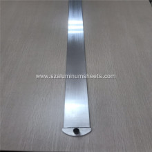 Micro channel oval aluminum tube with connector